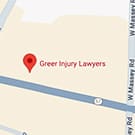 Greer Injury Lawyers Nashville Map image