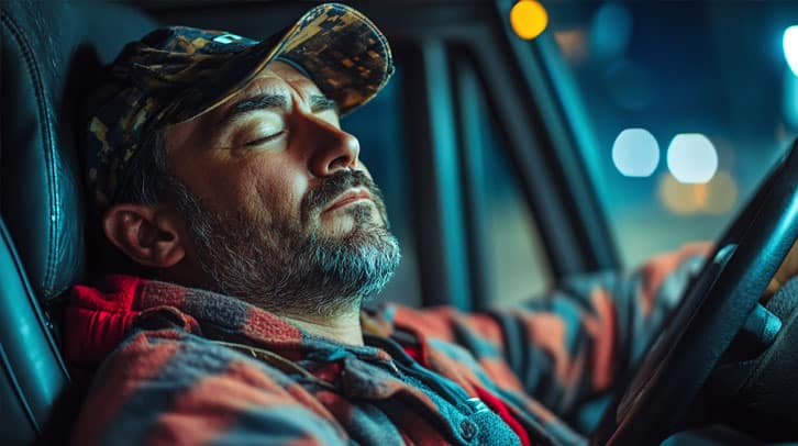 Fatigued Truck Drivers in Little Rock